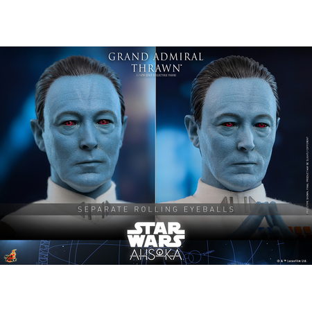 Star Wars Grand Admiral Thrawn Figurine Échelle 1:6 Hot Toys 912849 TMS116