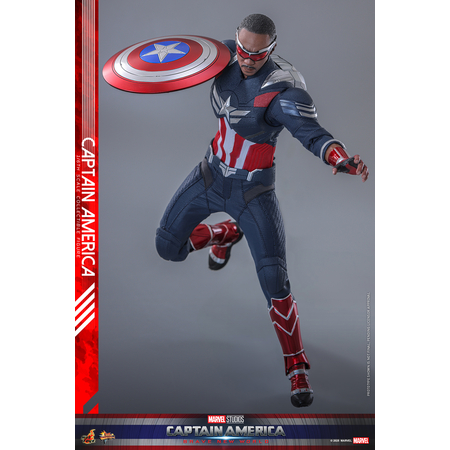 Marvel Captain America (Captain America: Brave New World) Figurine Échelle 1:6 Hot Toys MMS779 914192