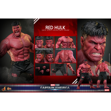 Marvel Red Hulk 1:6 Scale Figure Hot Toys MMS797 914215