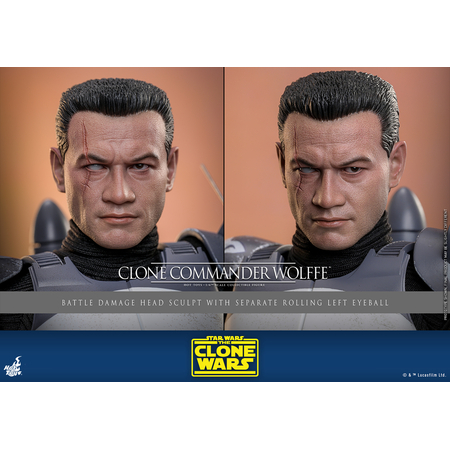 Star Wars: La Guerre des Clones Commander Wolffe Figurine Échelle 1:6 Hot Toys TMS141 914065