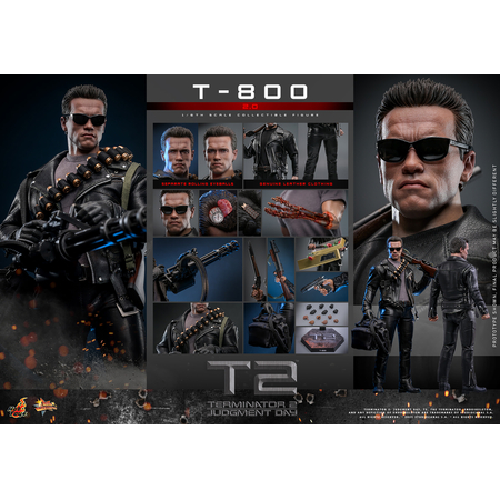 Terminator 2: Judgment Day T-800 (2_0) 1:6 Scale Figure Hot Toys MMS795 913842