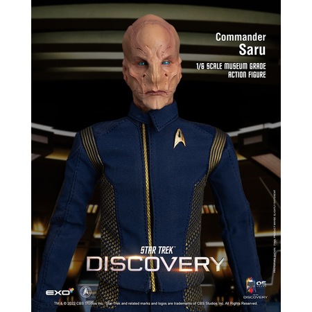 Star Trek: Discovery Commander Saru Figurine Échelle 1:6 EXO-6 911476