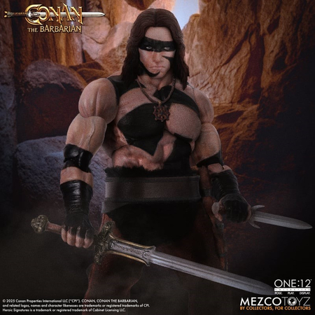 One:12 Collective Conan Le Barbare (1982): Édition Peinture de Guerre Figurine Mezco Toyz 76808