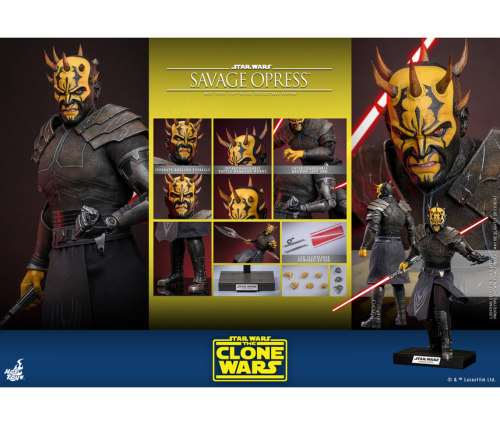 Star Wars: The Clone Wars Savage Opress 1:6 Scale Figure Hot Toys TMS136 913846