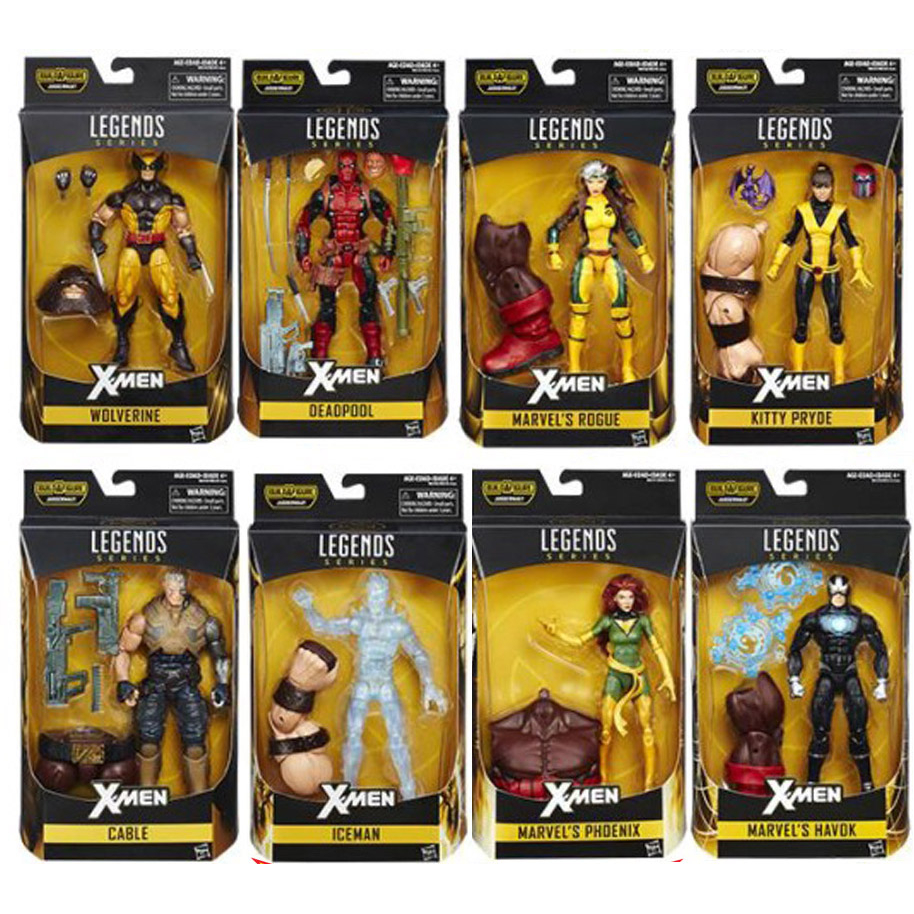 Marvel Legends X-Men BAF Juggernaut Series Set of 8 Figures